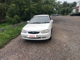 1999 Mazda Familia VIII (BJ), белый, 270000 рублей, вид 1