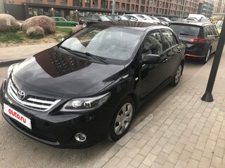 2009 Toyota Corolla X (E140, E150), чёрный, 750000 рублей, вид 1