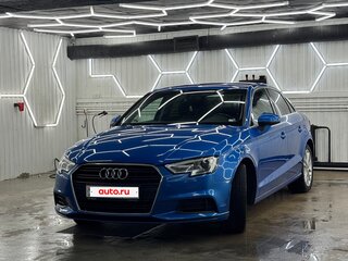 2020 Audi A3 III (8V) Рестайлинг, синий, 1600000 рублей, вид 1