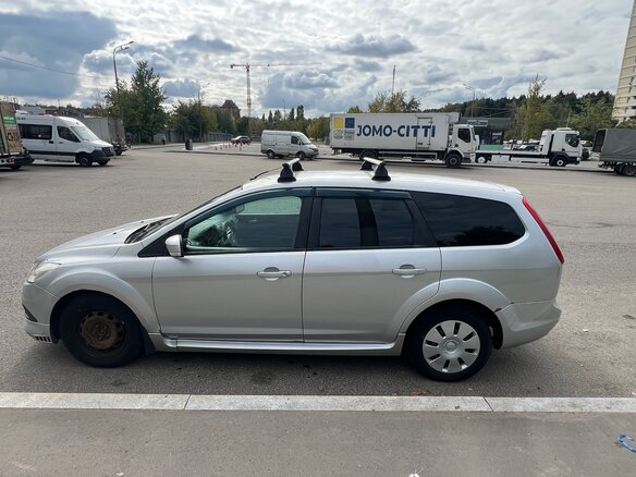2009 Ford Focus II Рестайлинг, серебристый - вид 5