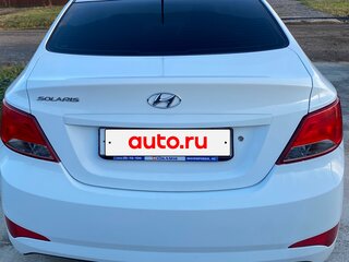 2016 Hyundai Solaris I Рестайлинг, белый, 950000 рублей, вид 4