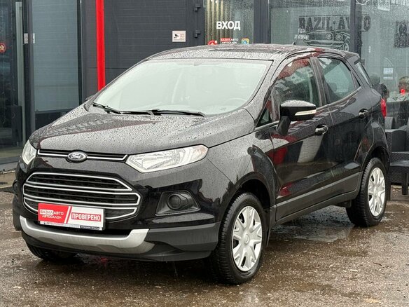 2017 Ford EcoSport II, чёрный - вид 3