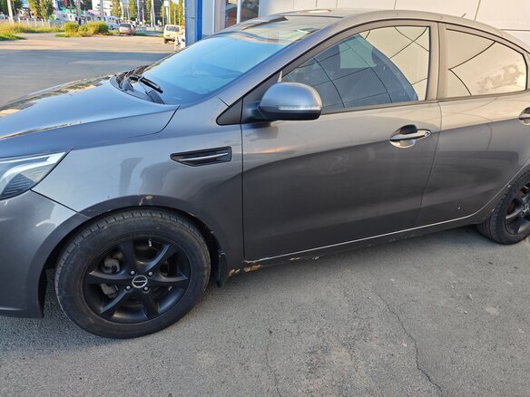 2012 Kia Rio 4-speed III, серый, 680000 рублей - вид 3