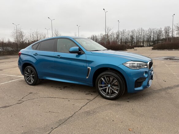 2017 BMW X6 M II (F86), голубой, 4099000 рублей - вид 10