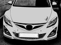 2011 Mazda 6 II (GH) Рестайлинг, белый, 1100000 рублей - вид 1