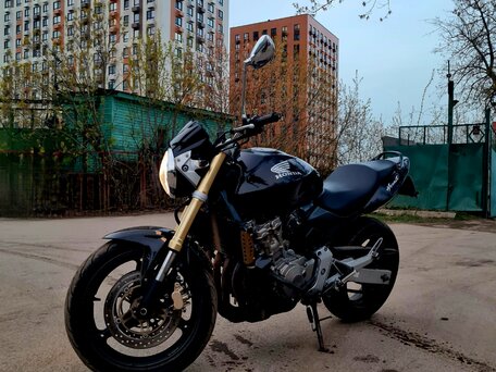 2005 Honda CB 600F Hornet, чёрный, 370000 рублей, вид 1