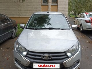 2021 Lada (ВАЗ) Granta I Рестайлинг, серый, 600000 рублей, вид 1