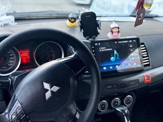 2008 Mitsubishi Lancer X, синий, 600000 рублей, вид 5
