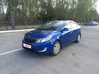 2011 Kia Rio 4-speed III, синий, 950000 рублей, вид 1