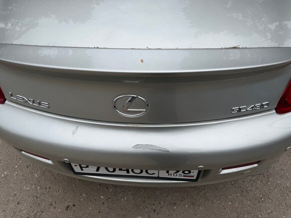 2004 Lexus SC 430 II, серебристый - вид 24