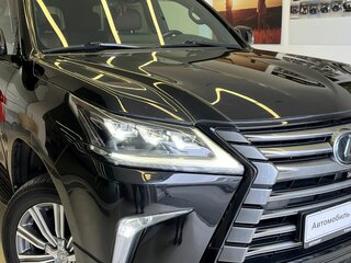 2017 Lexus LX 570 III Рестайлинг 2, чёрный, 7770000 рублей, вид 4