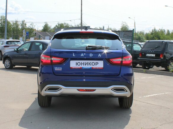 2026 Lada (ВАЗ) Vesta SW Cross I Рестайлинг (NG), синий - вид 4
