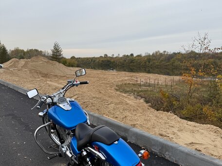 2007 Honda Shadow 750, синий, 624000 рублей, вид 3