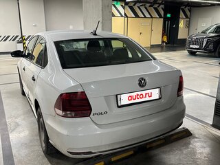 2019 Volkswagen Polo V Рестайлинг, белый, 560000 рублей, вид 5