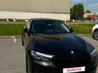 2022 BMW 5 серии 530i xDrive VII (G30/G31/G38) Рестайлинг, чёрный, 5900000 рублей, вид 3