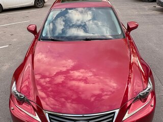 2014 Lexus IS 300h III, красный, 2180000 рублей, вид 4