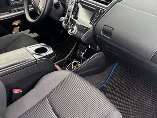 2018 Toyota Prius v (+) I Рестайлинг (ZVW40/41), белый, 1561924 рублей, вид 5