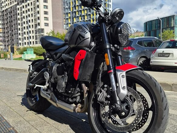 2021 Triumph Trident 660, серый, 820000 рублей - вид 12