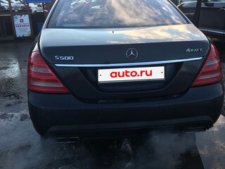 2011 Mercedes-Benz S-Класс 500 V (W221) Рестайлинг, чёрный, 1900000 рублей, вид 2