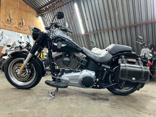 2012 Harley-Davidson Fat Boy, чёрный, 1250000 рублей, вид 4