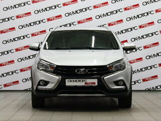 2018 Lada (ВАЗ) Vesta SW Cross I, серебристый, 995950 рублей, вид 2