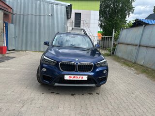 2018 BMW X1 16d sDrive II (F48), синий, 2200000 рублей, вид 2
