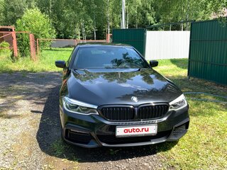 2019 BMW 5 серии 530d xDrive VII (G30/G31/G38), чёрный, 4899000 рублей, вид 2
