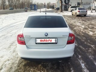 2014 Skoda Rapid I, белый, 987000 рублей, вид 4