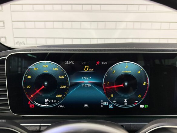 2020 Mercedes-Benz GLS 400 d II (X167), синий - вид 17