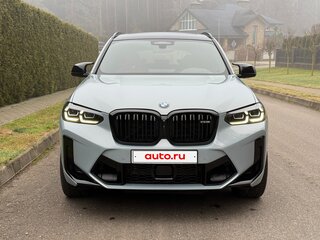 2021 BMW X3 M Competition I (F97) Рестайлинг, серый, 5740000 рублей, вид 3