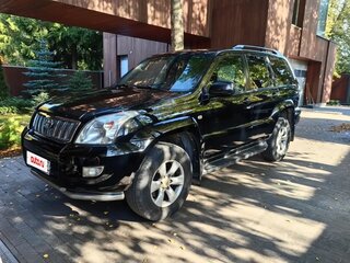 2006 Toyota Land Cruiser Prado 5-speed 120 Series, чёрный, 2400000 рублей, вид 1