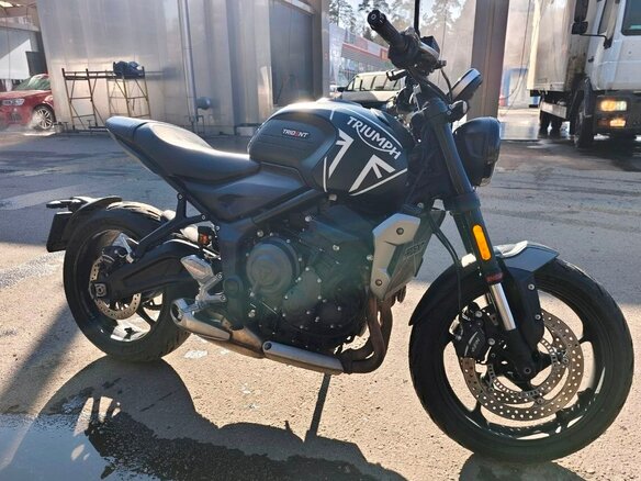 2022 Triumph Trident 660, чёрный, 699000 рублей - вид 5