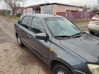 2015 Lada (ВАЗ) Granta I, серебристый, 350000 рублей, вид 3