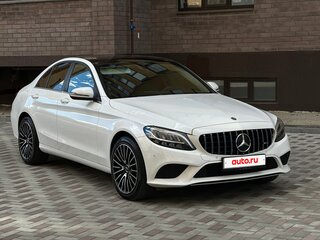 2018 Mercedes-Benz C-Класс 180 IV (W205) Рестайлинг, белый, 2270000 рублей, вид 3