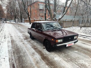 2008 Lada (ВАЗ) 2107, пурпурный, 250000 рублей, вид 1