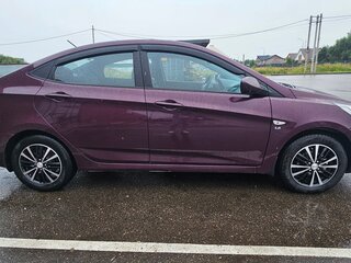 2013 Hyundai Solaris I, фиолетовый, 795000 рублей, вид 3