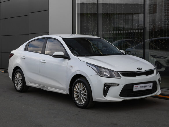 2018 Kia Rio IV, белый, 949000 рублей - вид 1