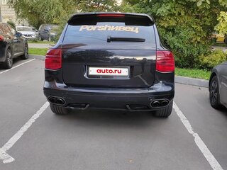 2007 Porsche Cayenne Turbo I Рестайлинг (957), чёрный, 1050000 рублей, вид 4