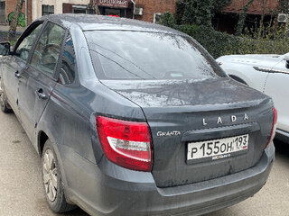 2020 Lada (ВАЗ) Granta I Рестайлинг, серый, 490000 рублей, вид 2