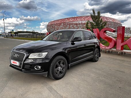 2012 Audi Q5 I (8R) Рестайлинг, чёрный, 1805000 рублей, вид 1