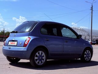 2008 Nissan Micra III (K12), синий, 750000 рублей, вид 3