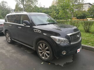 2012 Infiniti QX56 II, чёрный, 1800000 рублей, вид 1