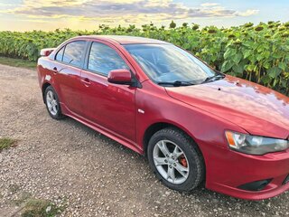 2008 Mitsubishi Lancer X, красный, 500000 рублей, вид 3