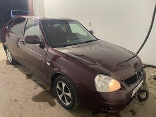 2010 Lada (ВАЗ) Priora I, красный, 160000 рублей, вид 2