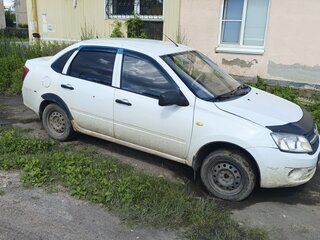 2013 Lada (ВАЗ) Granta I, белый, 295000 рублей, вид 4