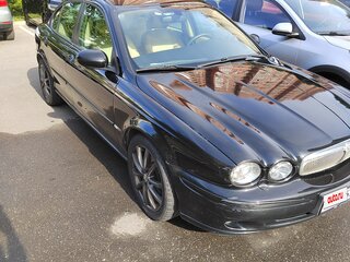 2007 Jaguar X-Type I, чёрный, 540000 рублей, вид 1