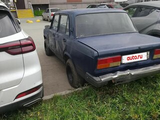 1999 Lada (ВАЗ) 2107, синий, 70000 рублей, вид 4