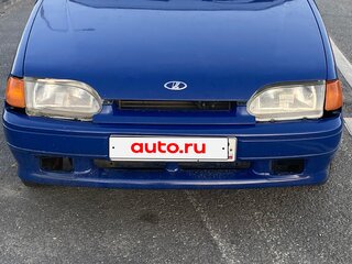 2002 Lada (ВАЗ) 2114, синий, 150000 рублей, вид 2