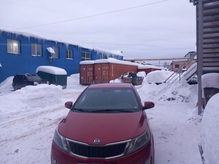 2012 Kia Rio 4-speed III, красный, 830000 рублей, вид 2