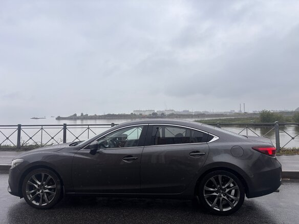 2018 Mazda 6 III (GJ) Рестайлинг, серый, 1690000 рублей - вид 4